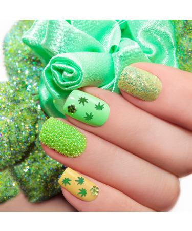 20g Weed Leaf Glitter Festival Pot Leaves Nail Body Art Decoration - Green - Buy Online on GoSupps.com