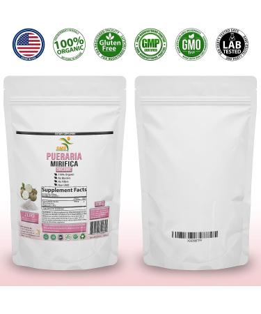 Pueraria Mirifica White Kwao Krua Kao 100g Powder for Breast Enhancement | Imported from Thailand | Organic Non GMO Gluten Free Supplement - Buy Online on GoSupps.com