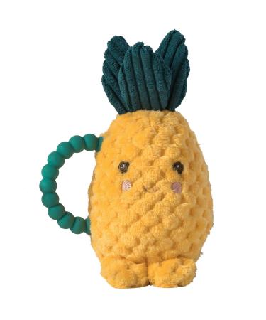 Mary Meyer Teether Baby Rattle  6-Inches  Sweetie Pineapple