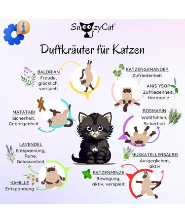 SNOOZYCAT 10 Pack Refills with 100% Natural Catnip with Catnip Also Called Catnip Herbal Mix for Cat Cushion Fillable Handmade - Buy Online on GoSupps.com