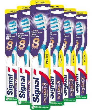 Signal Integral 8 Complete Care Interdental Cleaning - Medium Size Plaque Effect Prevention 12 Pieces | International Shipping Available - Buy Online on GoSupps.com