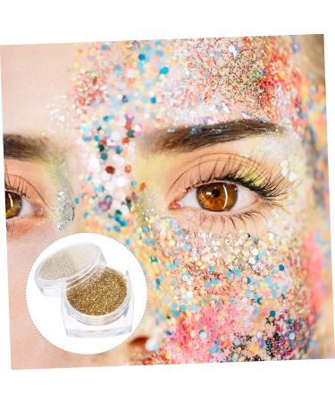 FOMIYES 2pcs Eye Shadow Glitter Eyeshadow Loose Eyeshadow Glitter Set Sequins Pigment - Buy Online on GoSupps.com