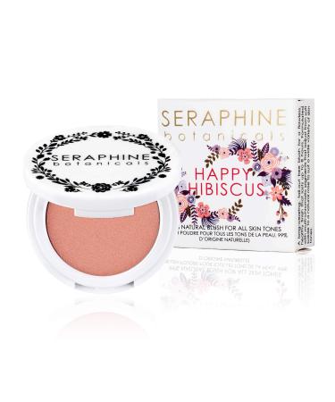 Seraphine Botanicals Happy Hibiscus - 99% Natural Blush For All Skin Tones