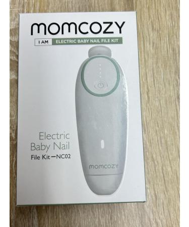 Momcozy Baby Nail File Electric Gentle Baby Nail Trimmer Electric Rechargeable Baby Nail Clipper Electric 360 Fog LED Gentle Light 7 Grinding Head Replacement Pads - Buy Online on GoSupps.com