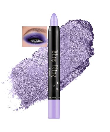 Oybound shadow pencil glitter light shadow shimmer blid shadow eyeshadow glittering pen 15 colors glitter blid shadow pen Ultrapigmented make-up blid shadow powder fluorescent violet