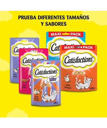 Satisfactions: Chicken/Duck Cat Treats - Buy Online on GoSupps.com