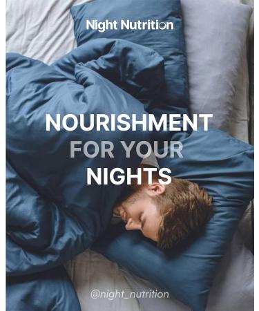 Night Nutrition Night Time Protein Powder Vanilla Flavored Zero Sugar Low Calorie Artificial Free Promotes Sleep Quality & Muscle Recovery - Buy Online on GoSupps.com