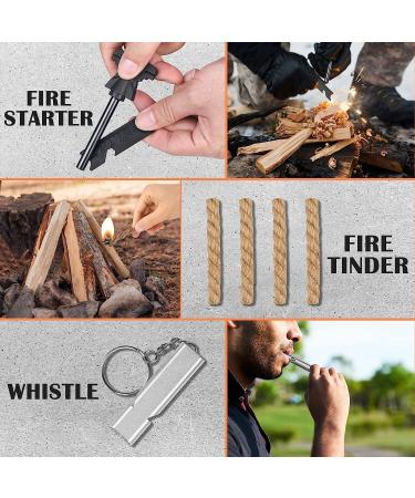 35 in 1 Survival Kit - Gifts for Dad, Men, Husband - Powerful Gear for Camping, Hiking, Hunting - Birthday Gifts for Him, Teen Boy, Boyfriend - Buy Online on GoSupps.com
