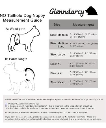 Glenndarcy Dog Diapers Without Tail Hole - Medium Unicorn Design | Perfect for French Bulldogs & More - Buy Online on GoSupps.com