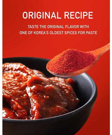 Taekyung Chili Powder 1LB - Korean Gochugaru for Paste, Red Pepper Spice Seasoning - MSG Free - Buy Online on GoSupps.com