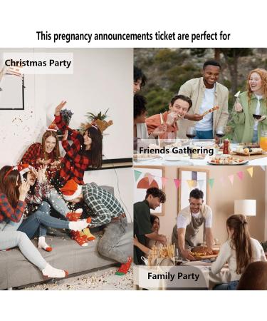 6 Pregnancy Announcement Scratch Off Cards - Surprise Reveal Ideas for Parents & Grandparents - Fun Baby Announcement with Fake Lottery Tickets - Buy Online on GoSupps.com