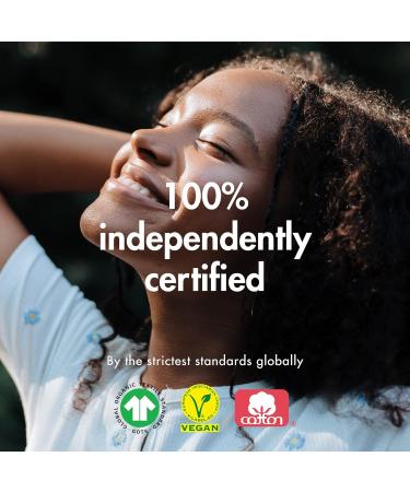 Eco by Naty Super Tampons - 18 Plant-Based Vegan Organic Cotton Tampons - Buy Online on GoSupps.com