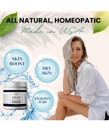 Drawing Salve for Boil Ease Cysts Splinters Burns Poison Ivy Ingrown Hair Fast Draw Ointment (2 oz) 2 Ounce (Pack of 1) - Buy Online on GoSupps.com