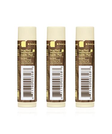Sun Bum SPF 30 Vegan Lip Balm Trio - Coconut Flavor | Broad Spectrum UVA/UVB Protection with Aloe and Vitamin E for Moisturized Lips - Cruelty-Free - Buy Online on GoSupps.com