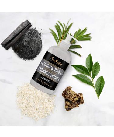 Shea Moisture African Black Soap & Bamboo Charcoal Deep Balancing Conditioner Unisex Hair Care (13 Fl Oz) | Shop Internationally - Buy Online on GoSupps.com