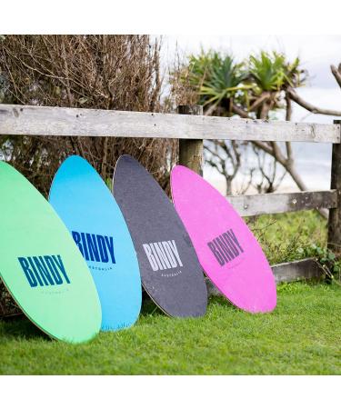 BINDY Australia 41 Kids Skimboard with Storage Bag - Durable Wooden Beach Board for Beginners - Lightweight Bodyboard with EVA Grip Pad - Buy Online on GoSupps.com