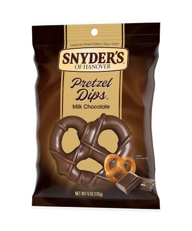 Snyder's of Hanover Milk Chocolate Covered Pretzels 6 Oz - Crunchy & Delicious - Buy Online on GoSupps.com