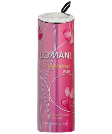 Lomani Eau de Parfum Spray for Women Temptation 3.3 Ounce Floral Vanilla 3.3 Ounce (Pack of 1) - Buy Online on GoSupps.com