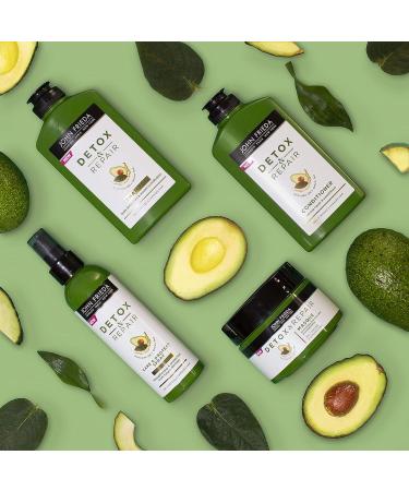 Detox & Repair Shampoo - 8.45 oz with Avocado Oil & Green Tea - Buy Online on GoSupps.com