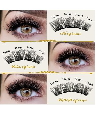 DIY Wispy Volume Lash Clusters D-18mm | 72 Clusters Individual Lashes B&Q LASH - Buy Online on GoSupps.com