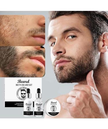Beard Grooming Kit For Men-Beard Growth Kit-Beard Kit With Beard Shampoo Beard Growth Oil Beard Balm-Gift Sets For Men-Beard Care Kit For Men-Birthday Gifts For Him/Dad/Husband/Boyfriend - Buy Online on GoSupps.com