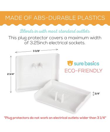 Electrical Outlet Covers Baby Proofing - Bigger Size Prevents Choking Hazard  12 - Buy Online on GoSupps.com
