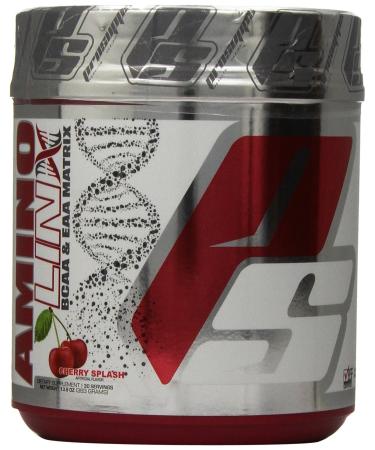 PRO SUPPS Amino Linx BCAA and EAA Matrix Blend Cherry Splash 13.9 Ounce