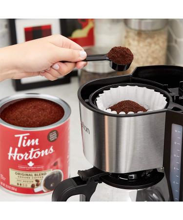 Tim Hortons Original Blend Medium Roast Ground Coffee - 48oz Canister of Canada's Favorite 100% Arabica Beans - 3lb Pack - Buy Online on GoSupps.com