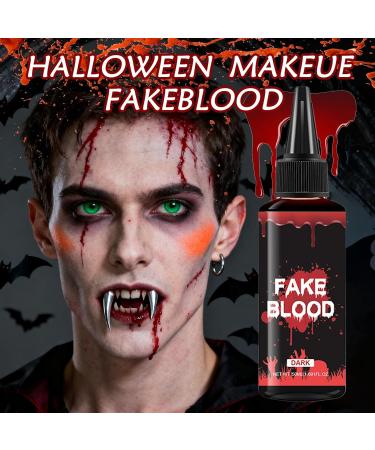  Generisch Halloween Blood - 50ml - Cosplay Accessory - Theater Blood for Halloween - Stage Blood for Costume Parties Film Makeup Horror Houses Comic Book Events - For - Buy Online on GoSupps.com