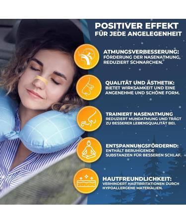 Protection View Nose Plaster Anti-Snoring 60s Set | Effective Sleep Aid for Better Breathing & Comfort | Nasal Strips for Better Sleep - Buy Online on GoSupps.com