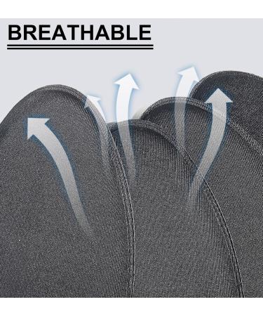 Buy 2 Pairs Memory Foam Insoles for Men US 13 | Cushioned Shock-Absorbing Insoles for Foot Pain Relief - Comfortable Black Inner Insoles for Men & Women - Buy Online on GoSupps.com