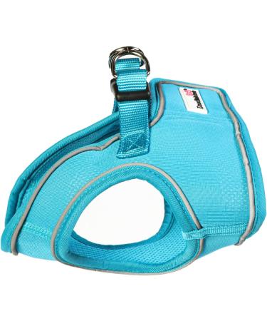 Doodlebone Snappy Harness Aqua 3 - Adjustable Dog Harness in Aqua Color - Buy Online on GoSupps.com