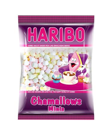 Buy Haribo Chamallows Minis - Set of 3 Bags (200g Each) | Foam Sugar Marshmallows | International Shipping Available - Buy Online on GoSupps.com