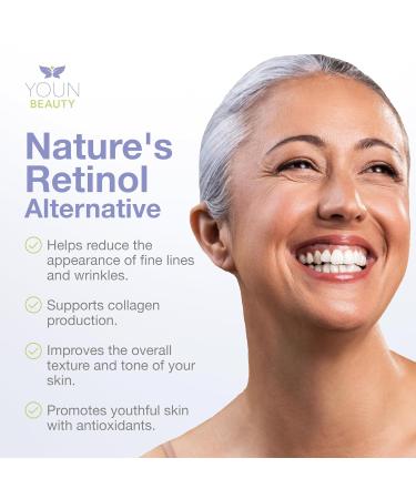 YOUN Beauty Peptide + Bakuchiol Moisturizer | Paraben-Free Retinol Alternative | Supports Collagen Hydration & Elasticity | 50ml - Holistic Dr. Anthony Youn - Buy Online on GoSupps.com