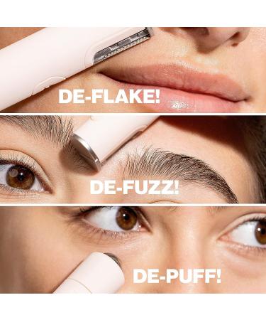 DERMAFLASH Mini Dermaplaning Tool - Precision Peach Fuzz Removal (Blush) - Buy Online on GoSupps.com