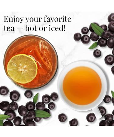 The Republic of Tea Acai Berry Green Tea 50 Tea Bags Tin | Gourmet Caffeinated Superfruit Tea - 50 Count - Buy Online on GoSupps.com