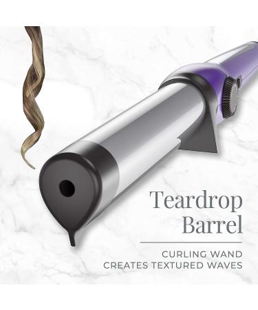 Remington Teardrop Barrel Curling Wand - Perfect for Textured Waves | International Shipping - Buy Online on GoSupps.com