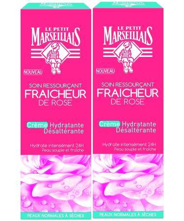 Le Petit Marseillais Le Petit Marseillais - Refreshing Rose Hydrating Moisturizer 50ml Jar - Pack of 2