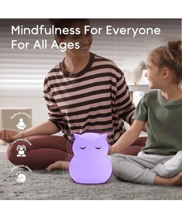 Breathing Pal Ollie - Mindfulness Breathing Light for Anxiety Relief & Guided Meditation for Kids & Adults - Buy Online on GoSupps.com
