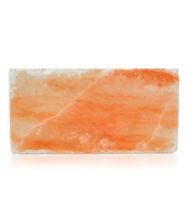 Himalayan Secrets Himalayan Salt Block Cooking Tile for Grilling or Serving - for Building Salt Walls As Well (8" x 4" x 2")