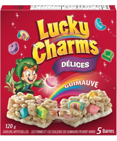 Lucky Charms Treats Bars 5 bars 120 Gram 12 Count - Buy Online on GoSupps.com