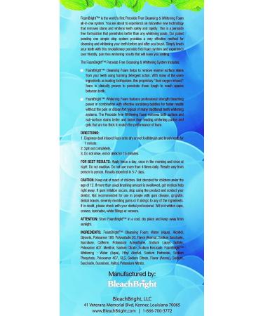 Retainer & Aligner Cleaner Foam - Ideal for Invisalign, Teeth Whitening, and Braces - Peroxide-Free Oral Care Foam - Buy Online on GoSupps.com