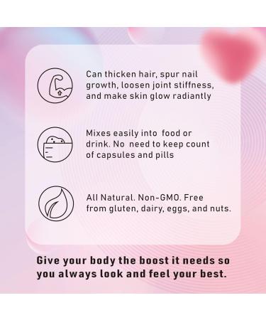 GDMENUTRI Multi Collagen Peptides Powder for Women and Men - Type I II III V X - Hydrolyzed Collagen Peptides Supports Skin Hair Nail & Joint Grass-Fed Non-GMO 30 Packets - Buy Online on GoSupps.com