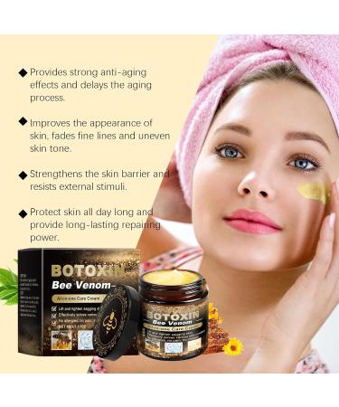  LinBomZony Bee Venom Moisturizing Cream - Lifting & Recovery Face - For all skin types - Firming and moisturizing anti-aging repair cream - Reduces wrinkles - Nourishing day and night care - Buy Online on GoSupps.com
