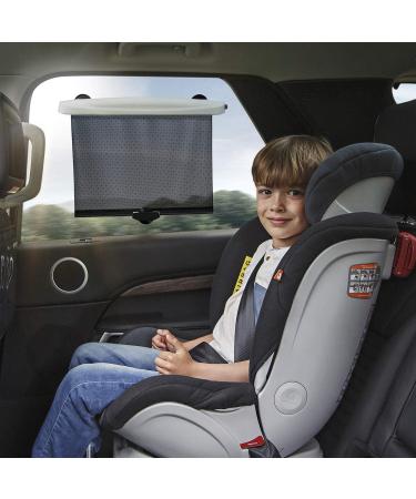 APRAMO i-Shade Roller Car Sun Shade Cover - UV Protection for Kids and Babies (Black) - Buy Online on GoSupps.com