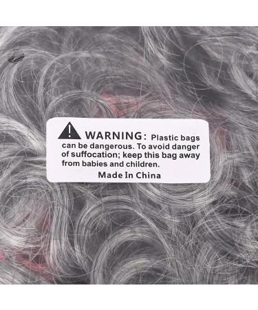 Shop Mapofbeauty 4 Curly Granny Wig with Hair Fibers - Silver Gray Costume & Cosplay Hair Accessory - Buy Online on GoSupps.com