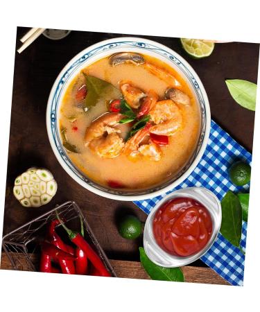 Milisten 1pc 304 Stainless Steel Saucer Painting Color Holder Salad Dressing Cruet Kitchenware Rack Stainless Steel Divided Plate Round Condiments Ramekins Soy Sauce Snack Dog Dessert Plate 11x8.5x1.5CM - Buy Online on GoSupps.com