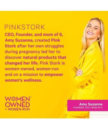 Pink Stork Fiber Gummies - Prebiotic Supplement with Inulin for Women's Digestive Health - 60 Peach Berry Gummies - Buy Online on GoSupps.com