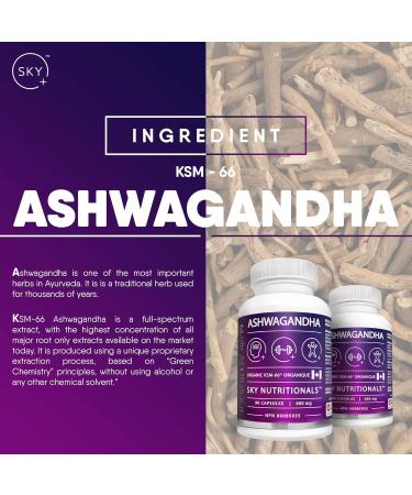 100% Pure Ashwagandha KSM-66 Capsules | Pack of 3 | 9 MONTH SUPPLY (270 x 600 MG) | Organic Full Spectrum KSM-66 Ashwagandha Supplement | Tension Relief & Resistance Memory Support & Sleep Aid 90 count (Pack of 3) - Buy Online on GoSupps.com