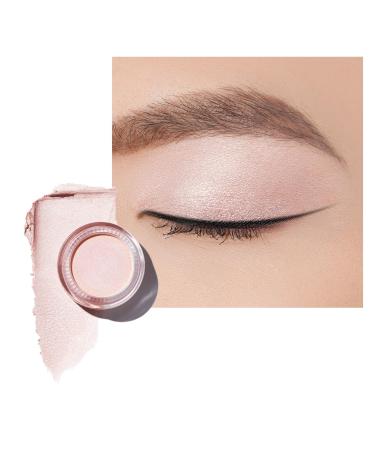 Oulac Shimmer Eyeshadow Pearl Finish| Chinffon Eyeshadow & Highlighter Duo| Waterproof & Long-Lasting| Longwear Blendable Shimmer Eye Make-up | Vegan & Cruelty-Free | 06g (P06) Purity P06 Purity
